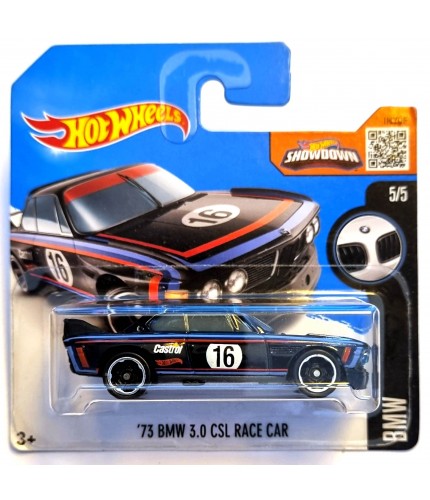 Hot Wheels 73 BMW 3.0 CSL Race Car BMW 2017 Siyah